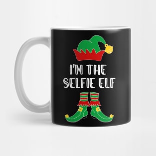 I'm The Selfie Elf Matching Family Group Christmas Mug